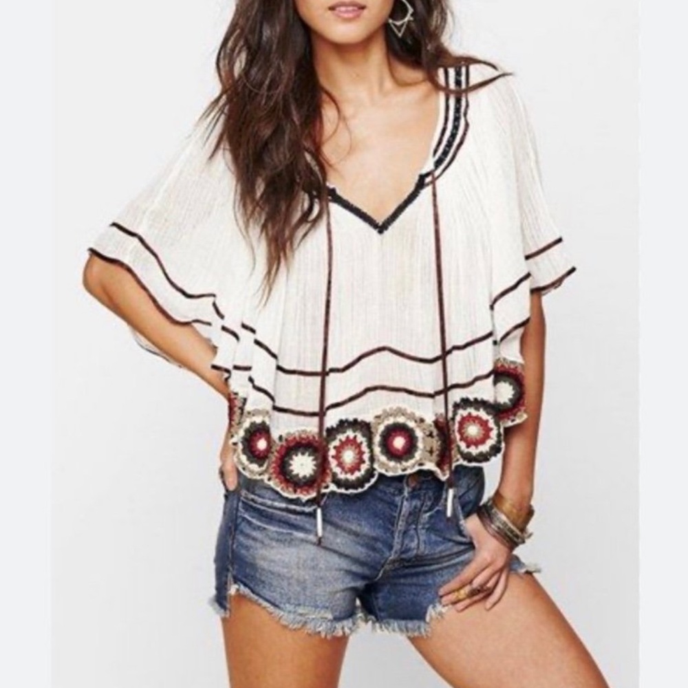 Free People The way she moves Boho top